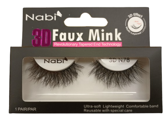 3D N78 - Nabi 3D Faux Mink Eyelash
