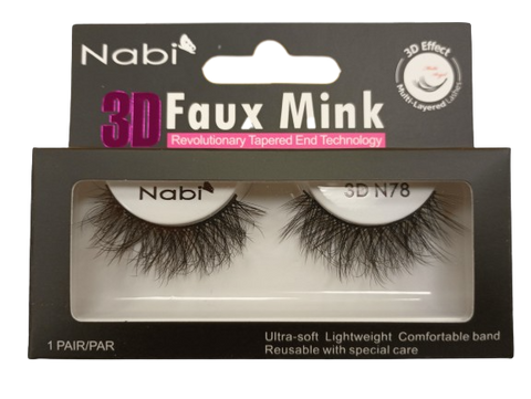 3D N78 - Nabi 3D Faux Mink Eyelash
