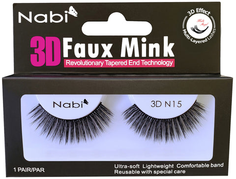 3D N15 - Nabi 3D Faux Mink Eyelash