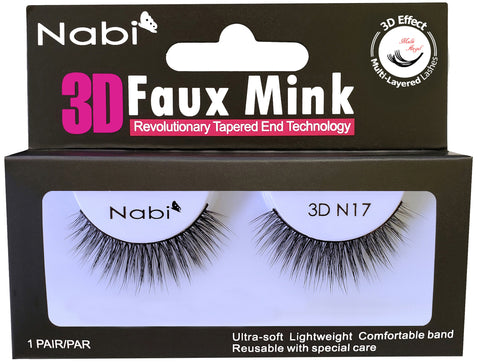 3D N17 - Nabi 3D Faux Mink Eyelash