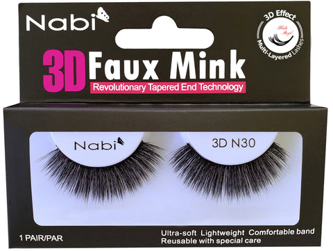 3D N30 - Nabi 3D Faux Mink Eyelash