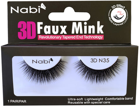 3D N35 - Nabi 3D Faux Mink Eyelash