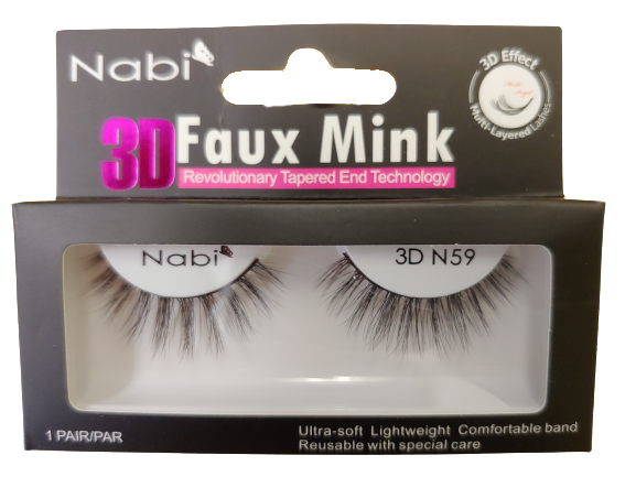 3D N59 - Nabi 3D Faux Mink Eyelash