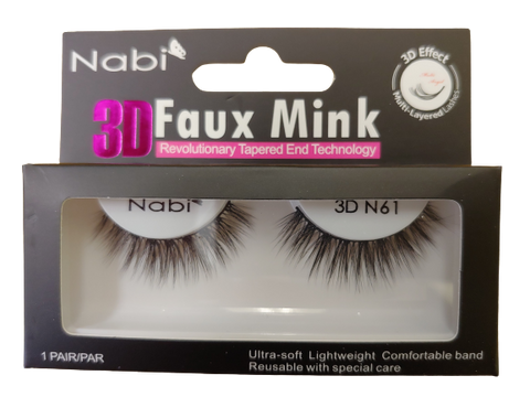 3D N61 - Nabi 3D Faux Mink Eyelash