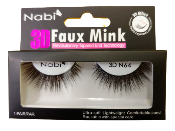 3D N64 - Nabi 3D Faux Mink Eyelash