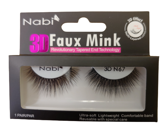 3D N67 - Nabi 3D Faux Mink Eyelash