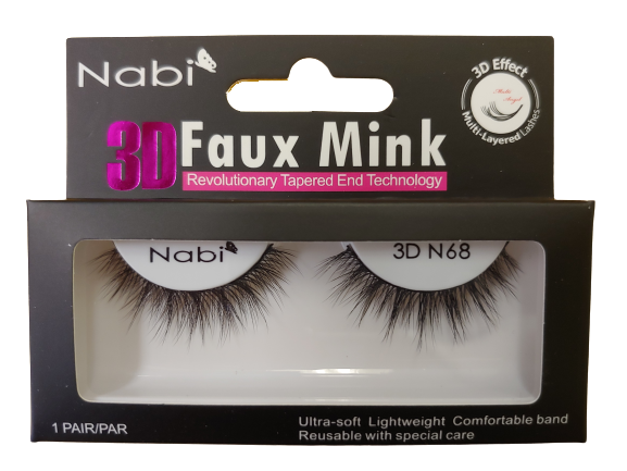 3D N68 - Nabi 3D Faux Mink Eyelash