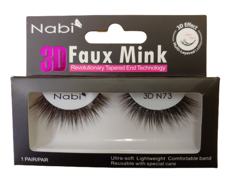 3D N73 - Nabi 3D Faux Mink Eyelash