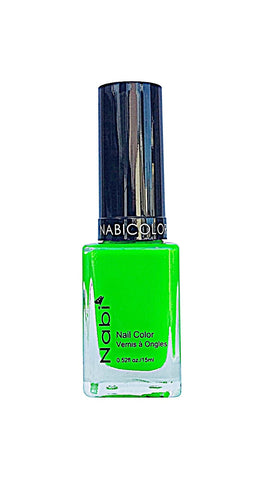 NP55 - Nabi 5 Nail Polish Neon Green