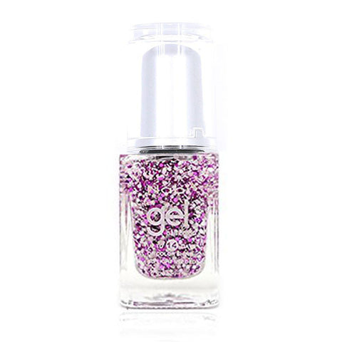 NG92 - New Gel Nail Polish Lavender Flake