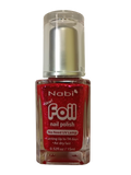 SFN10- FOIL NAIL POLISH RED