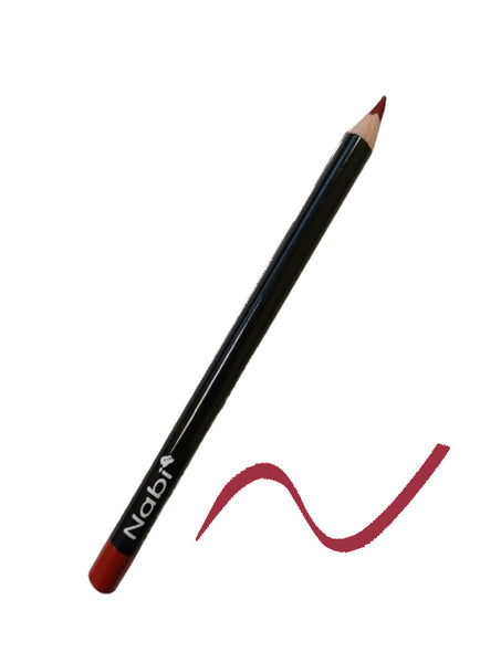 L64 - 5 1/2" Short Lipliner Pencil Red