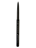 AGE01 BLACK Up to 24H Waterproof Retractable Gel Eye Liner Pencil with Sharpener Matte Finish