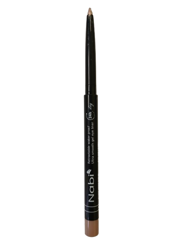 AGE06 ROSE GOLD Up to 24H Waterproof Retractable Gel Eye Liner Pencil with Sharpener Matte Finish