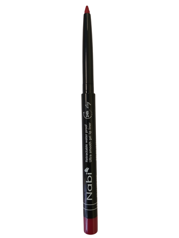 AGL24 HOT PINK Up to 24H Waterproof Retractable Gel Lip Liner Pencil with Sharpener Matte Finish