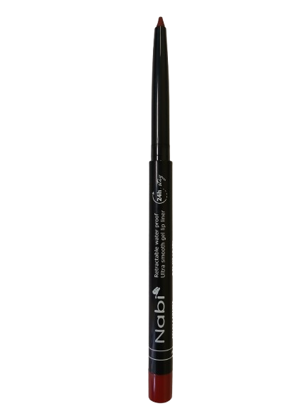 AGL02 CABARET Up to 24H Waterproof Retractable Gel Lip Liner Pencil with Sharpener Matte Finish