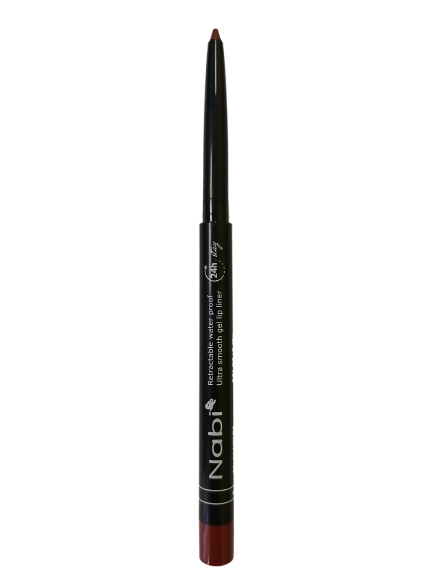 AGL03 COCOA Up to 24H Waterproof Retractable Gel Lip Liner Pencil with Sharpener Matte Finish