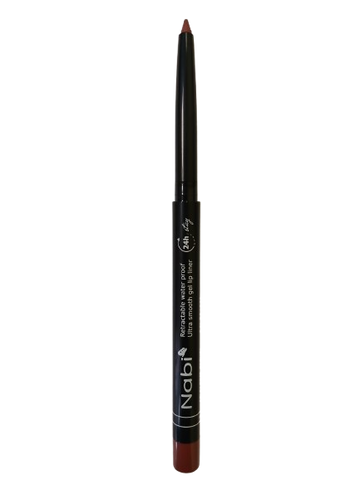 AGL06 ROSE BROWN Up to 24H Waterproof Retractable Gel Lip Liner Pencil with Sharpener Matte Finish