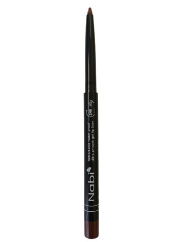 AGL12 MOCHA Up to 24H Waterproof Retractable Gel Lip Liner Pencil with Sharpener Matte Finish