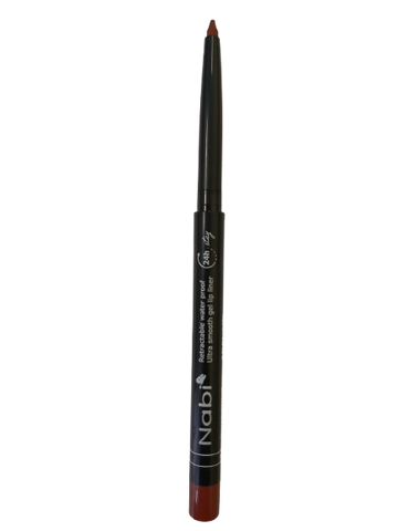 AGL17 CHESTNUT Up to 24H Waterproof Retractable Gel Lip Liner Pencil with Sharpener Matte Finish