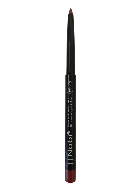 AGL23 MAUVE2 Up to 24H Waterproof Retractable Gel Lip Liner Pencil with Sharpener Matte Finish