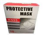 C502-KN95 PROTECTIV Face Mask Black/White 10Pcs/Box