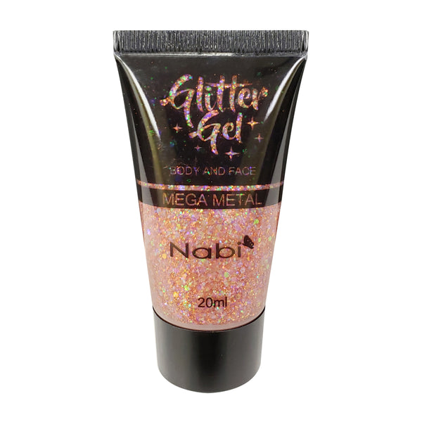 MMG-04 BODY & FACE GLITTER GEL BROWN