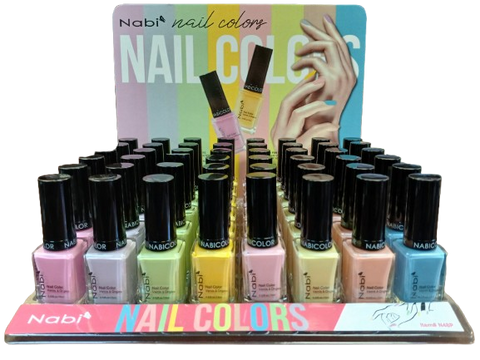 N48R-P - 8 PCS Nabi 5 Nail Polish Set P