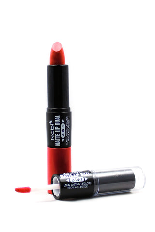 MDL01 - 2 in 1 Matte Lip Angel Red