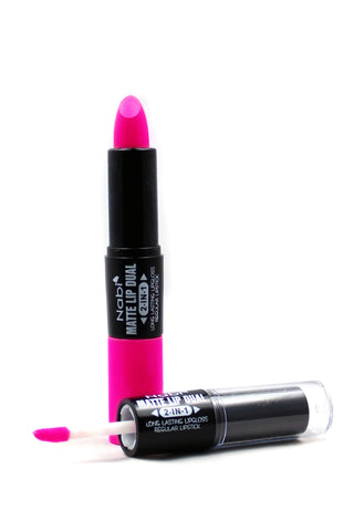 MDL04 - 2 in 1 Matte Lip Hot Pink