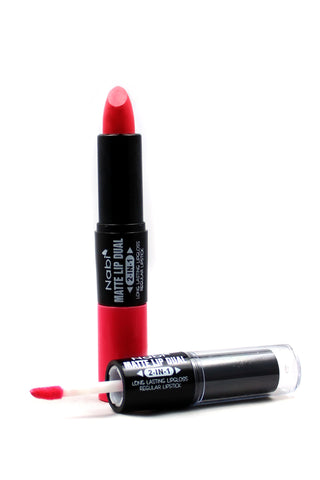 MDL05 - 2 in 1 Matte Lip Real Red