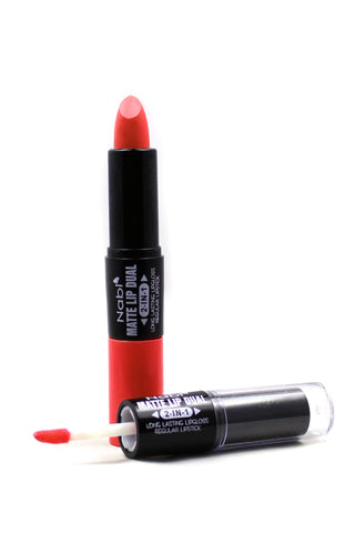MDL09 - 2 in 1 Matte Lip Red
