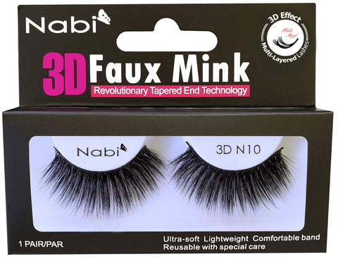 3D N10 - Nabi 3D Faux Mink Eyelash