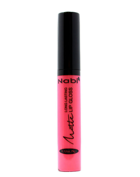 MLG12 - Long Lasting Matte Lip Gloss Hot Rose