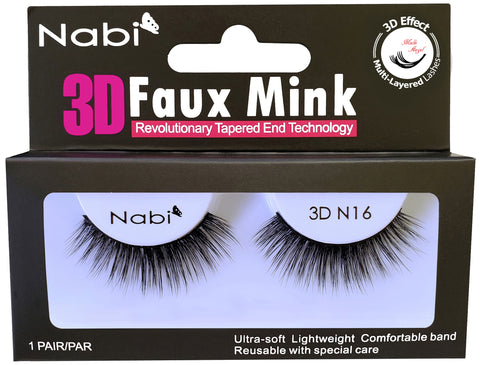 3D N16 - Nabi 3D Faux Mink Eyelash