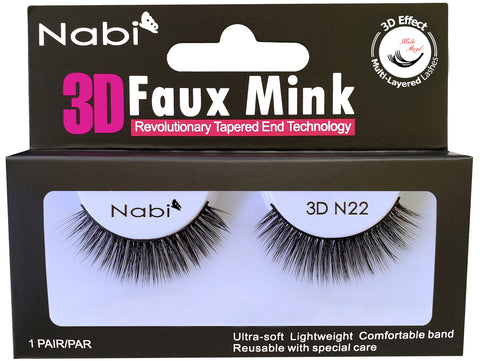 3D N22 - Nabi 3D Faux Mink Eyelash