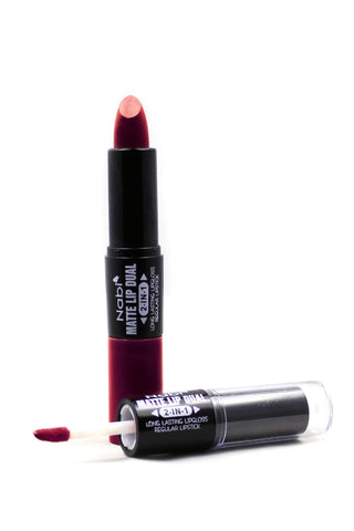 MDL23 - 2 in 1 Matte Lip Blackberry
