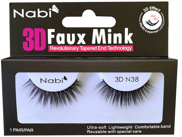 3D N38 - Nabi 3D Faux Mink Eyelash