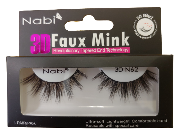 3D N62 - Nabi 3D Faux Mink Eyelash