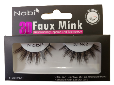3D N62 - Nabi 3D Faux Mink Eyelash