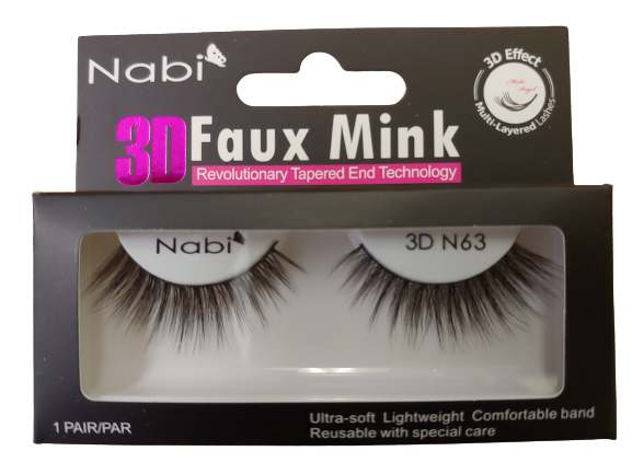 3D N63 - Nabi 3D Faux Mink Eyelash