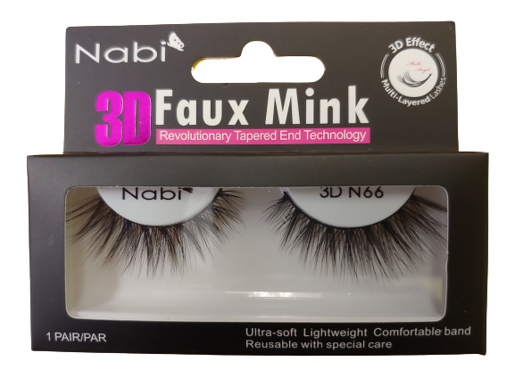 3D N66 - Nabi 3D Faux Mink Eyelash