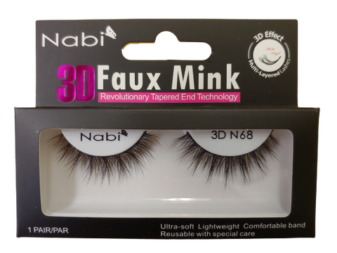 3D N68 - Nabi 3D Faux Mink Eyelash