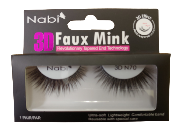 3D N70 - Nabi 3D Faux Mink Eyelash
