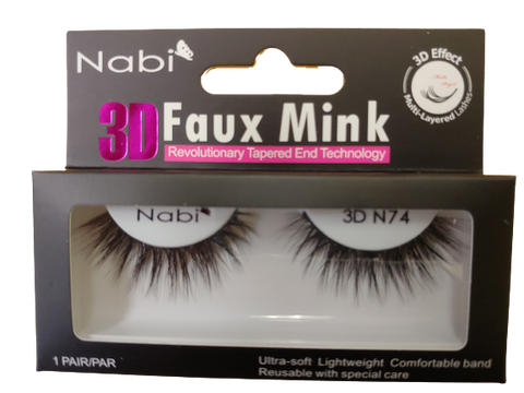 3D N74 - Nabi 3D Faux Mink Eyelash