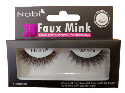 3D N76 - Nabi 3D Faux Mink Eyelash