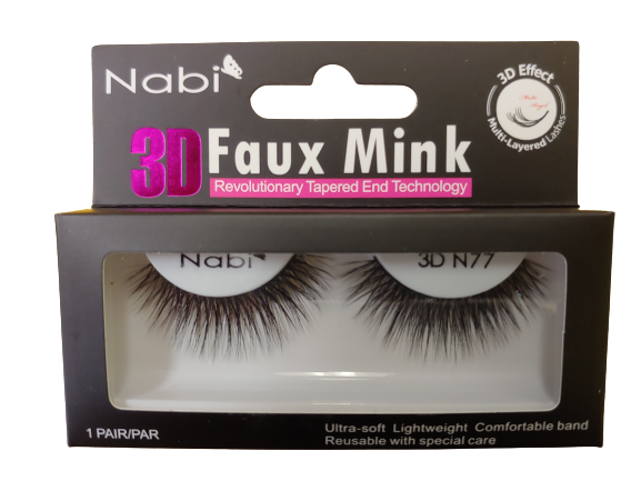 3D N77 - Nabi 3D Faux Mink Eyelash