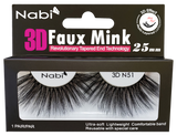 3D N51 - Nabi 3D Faux Mink Eyelash 25mm