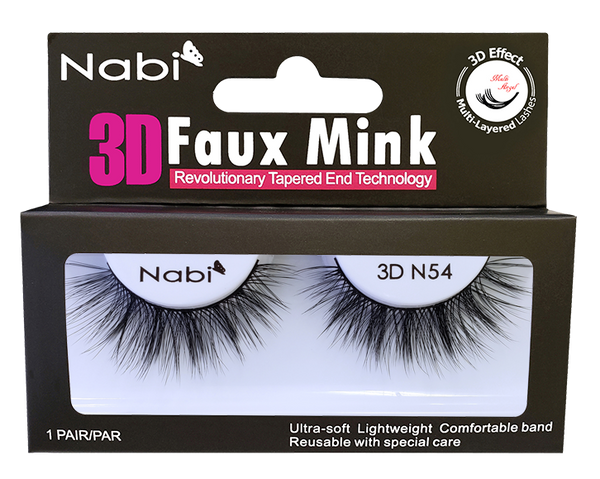 3D N54 - Nabi 3D Faux Mink Eyelash