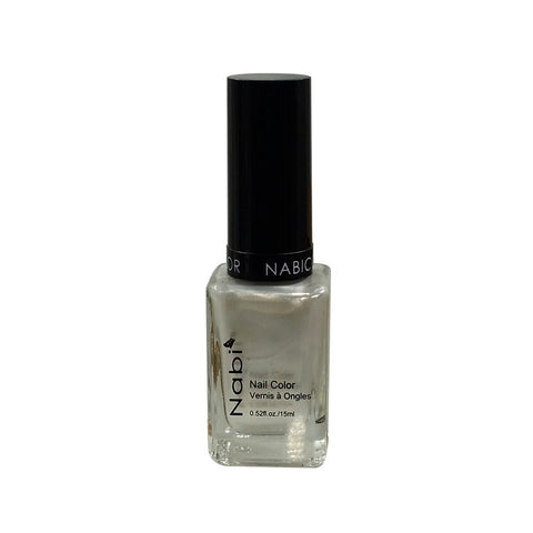 NP76 - NABI 5 Nail Polish White Frost